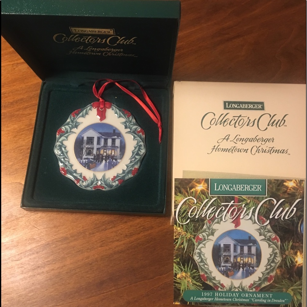 Caroling in Desden ornament 1997